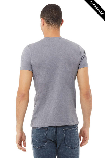 Clearance - Bella+Canvas 3001CVC Jersey Short Sleeve Tee | Heather Storm