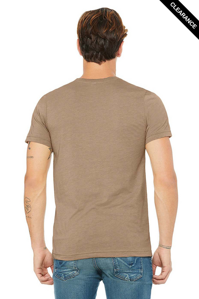 Clearance - Bella+Canvas 3001CVC Jersey Short Sleeve Tee | Heather Tan