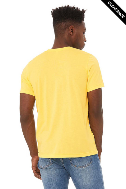 Clearance - Bella+Canvas 3001CVC Jersey Short Sleeve Tee | Heather Yellow