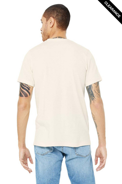 Clearance - Bella+Canvas 3001CVC Jersey Short Sleeve Tee | Heather Natural