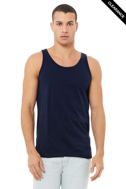 Clearance - Bella+Canvas 3480 Unisex Jersey Tank Top | Navy