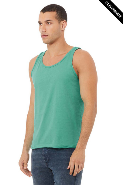 Clearance - Bella+Canvas 3480 Unisex Jersey Tank Top | Teal