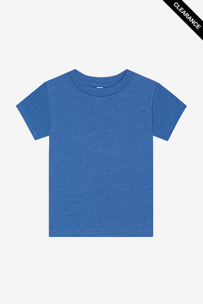 Clearance - Bella+Canvas 3001T Toddler Jersey Tee | Heather Columbia Blue