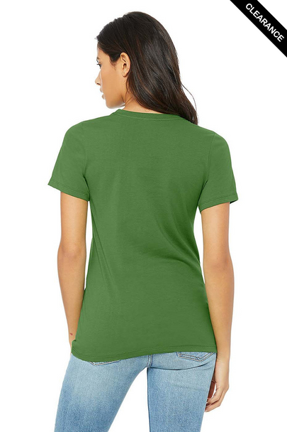 Clearance - Bella+Canvas 6400 Women’s Relaxed Jersey Short Sleeve Tee | Leaf
