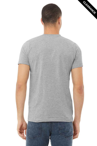 Clearance - Bella+Canvas 3005CVC Unisex Heather CVC V-Neck Short Sleeve Tee | Athletic Heather