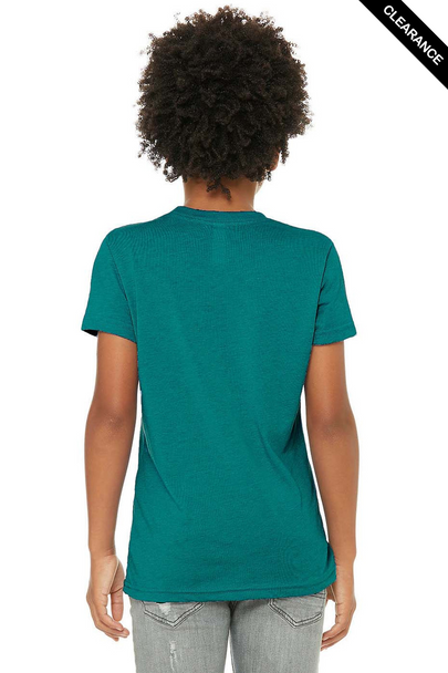 Clearance - 3413Y BELLA + CANVAS Youth Triblend Tee | Teal Triblend