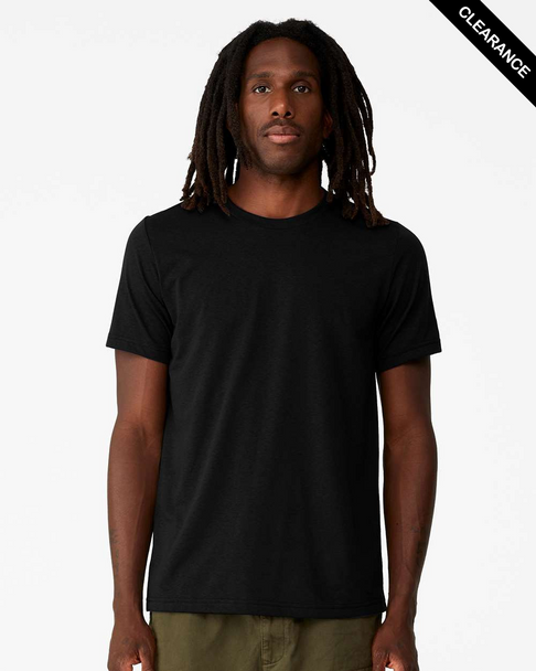 Clearance - BELLA + CANVAS 3001ECO EcoMax Tee | Black