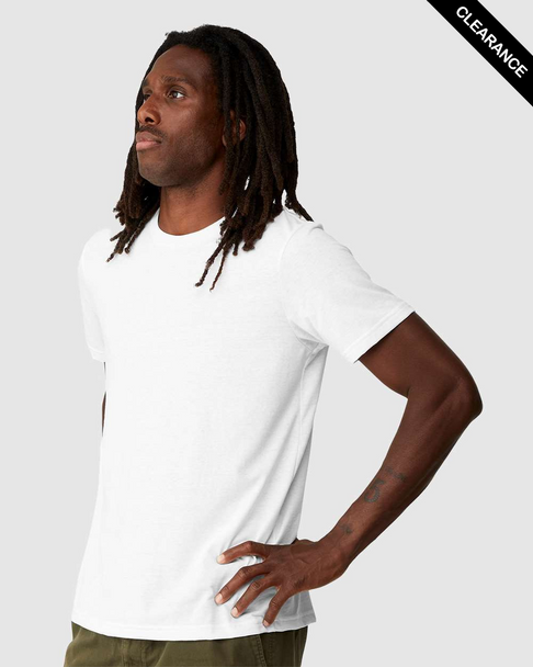 Clearance - BELLA + CANVAS 3001ECO EcoMax Tee | White