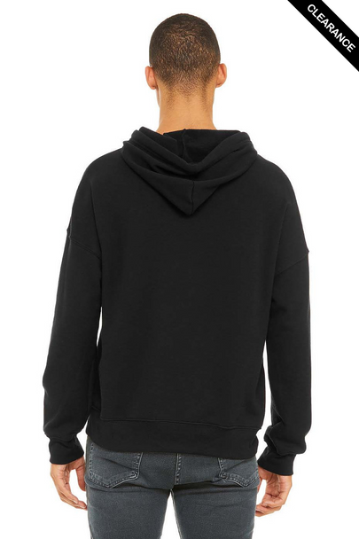 Clearance - Bella+Canvas 3729 Unisex Sponge Fleece Pullover DTM Hoodie | Black