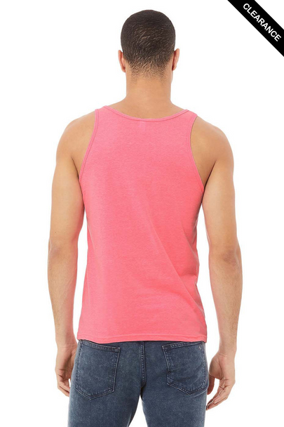 Clearance - Bella+Canvas 3480 Unisex Jersey Tank Top | Neon Pink