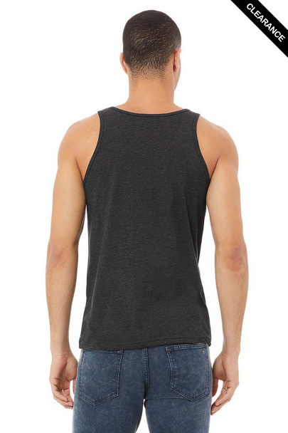 Clearance - Bella+Canvas 3480 Unisex Jersey Tank Top | Dark Grey Heather
