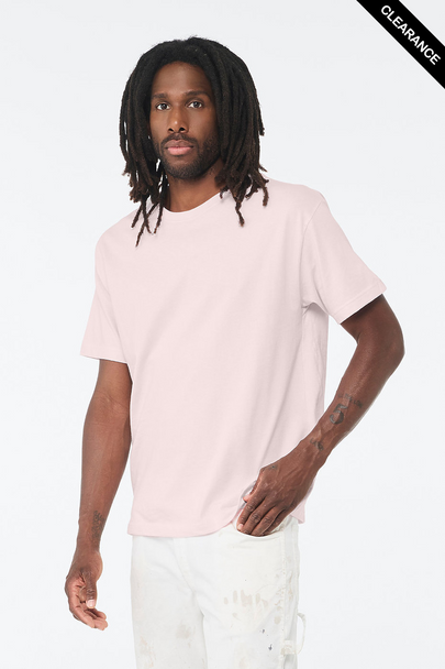 Clearance - Bella + Canvas 3010 The 6oz Heavyweight Unisex T-Shirt | Soft Pink