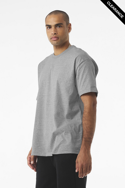 Clearance - BELLA + CANVAS 4610 7.5 oz Heavyweight Tee | Athletic Heather