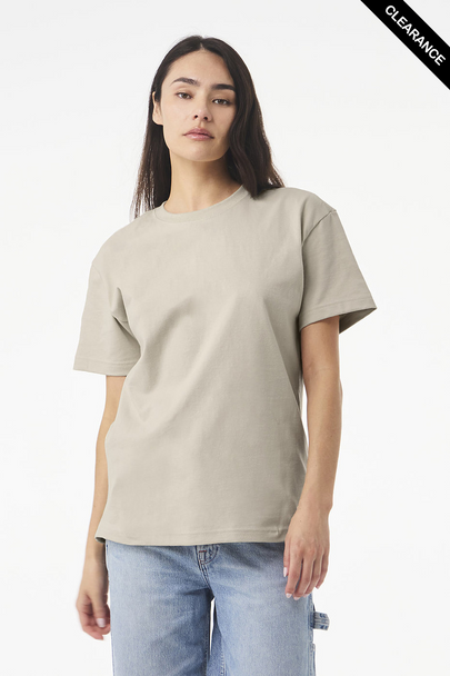 Clearance - BELLA + CANVAS 4610 7.5 oz Heavyweight Tee | Dust