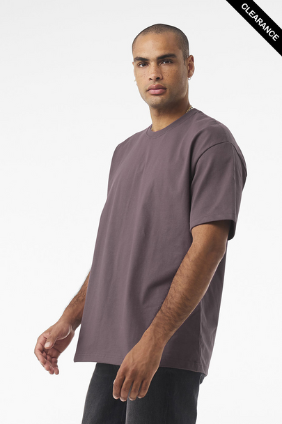 Clearance - BELLA + CANVAS 4610 7.5 oz Heavyweight Tee | Purple Storm