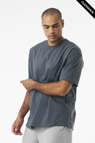 Clearance - BELLA + CANVAS 4610 7.5 oz Heavyweight Tee | Vintage Navy