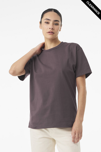 Clearance - BELLA + CANVAS 4610 7.5 oz Heavyweight Tee | Purple Storm