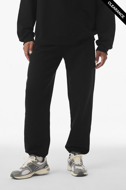Clearance - BELLA + CANVAS 4737 10 oz. Heavyweight Sweatpants | Black