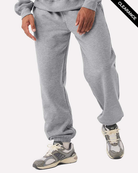 Clearance - BELLA + CANVAS 4737 10 oz. Heavyweight Sweatpants | Athletic Heather