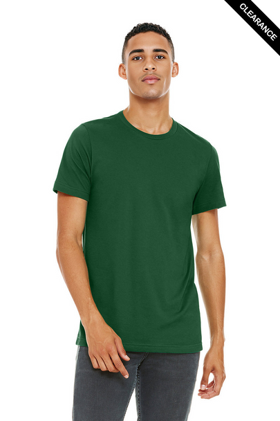Clearance - Bella+Canvas 3001 Unisex Jersey Short Sleeve Tee | Evergreen