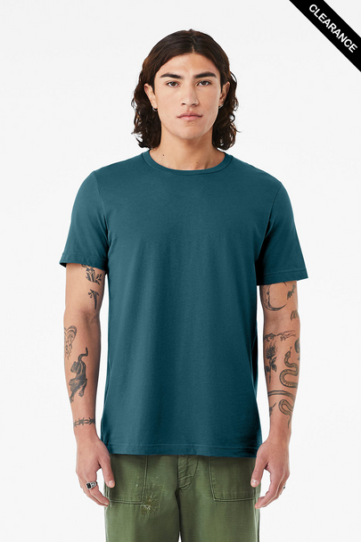 Clearance - Bella+Canvas 3001 Unisex Jersey Short Sleeve Tee | Deep Teal