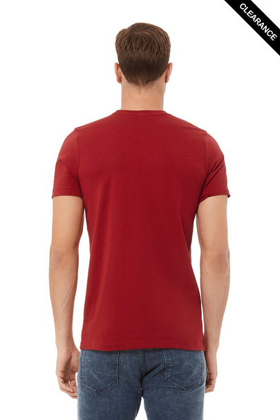 Clearance - Bella+Canvas 3001 Unisex Jersey Short Sleeve Tee | Canvas Red
