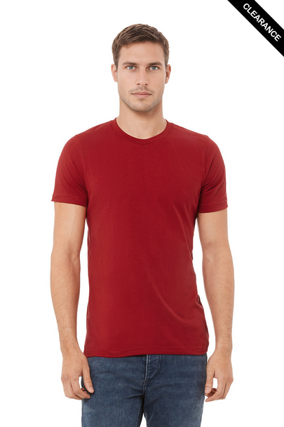 Clearance - Bella+Canvas 3001 Unisex Jersey Short Sleeve Tee | Canvas Red