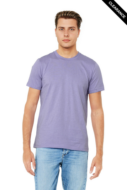 Clearance - Bella+Canvas 3001 Unisex Jersey Short Sleeve Tee | Dark Lavender