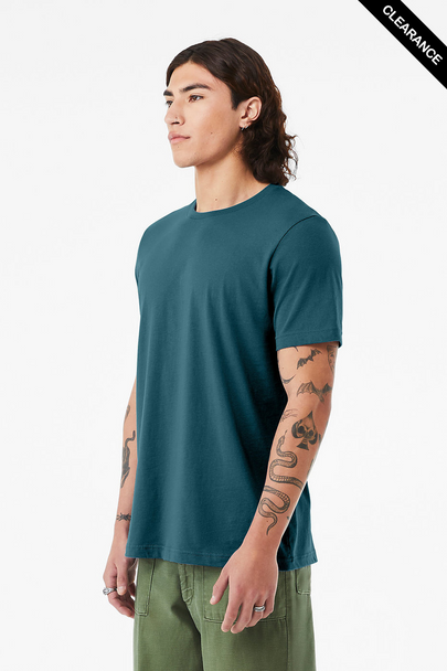 Clearance - Bella+Canvas 3001 Unisex Jersey Short Sleeve Tee | Deep Teal