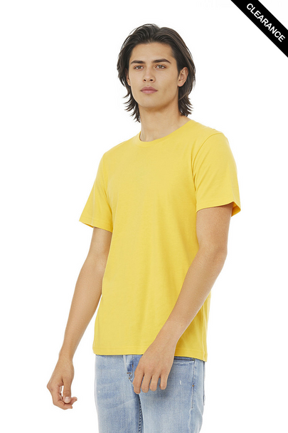 Clearance - Bella+Canvas 3001 Unisex Jersey Short Sleeve Tee | Maize Yellow