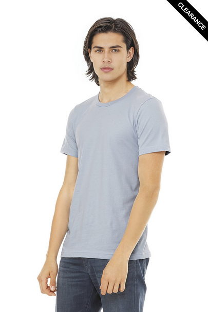 Clearance - Bella+Canvas 3001 Unisex Jersey Short Sleeve Tee | Light Blue
