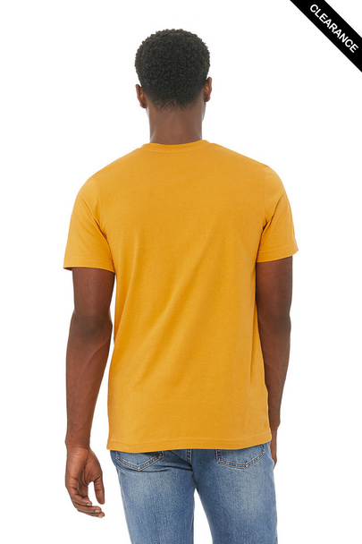 Clearance - Bella+Canvas 3001 Unisex Jersey Short Sleeve Tee | Mustard