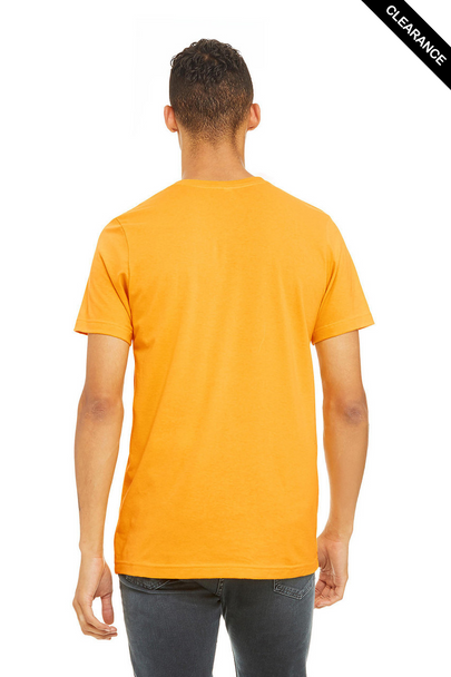 Clearance - Bella+Canvas 3001 Unisex Jersey Short Sleeve Tee | Gold