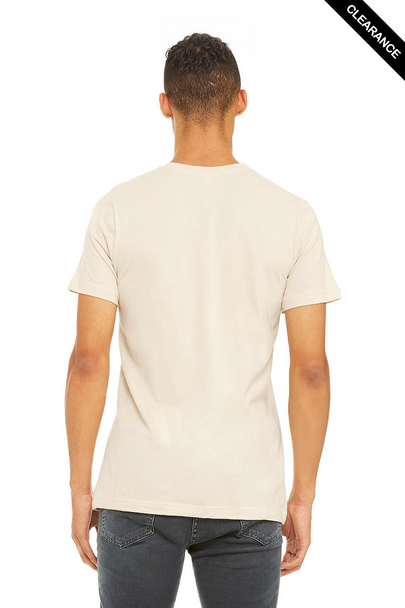 Clearance - Bella+Canvas 3001 Unisex Jersey Short Sleeve Tee | Natural