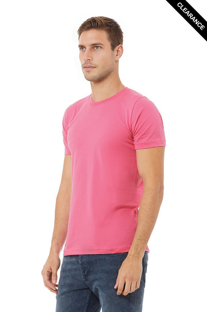 Clearance - Bella+Canvas 3001 Unisex Jersey Short Sleeve Tee | Charity Pink