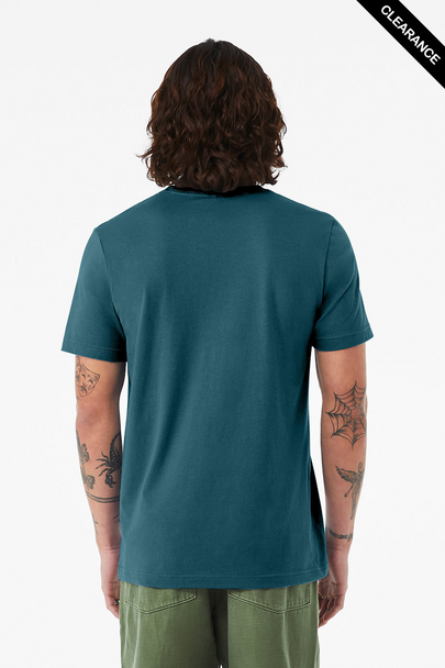 Clearance - Bella+Canvas 3001 Unisex Jersey Short Sleeve Tee | Deep Teal