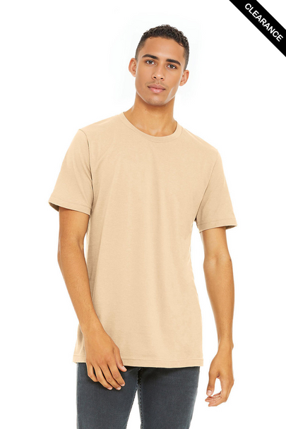 Clearance - Bella+Canvas 3001 Unisex Jersey Short Sleeve Tee | Soft Cream