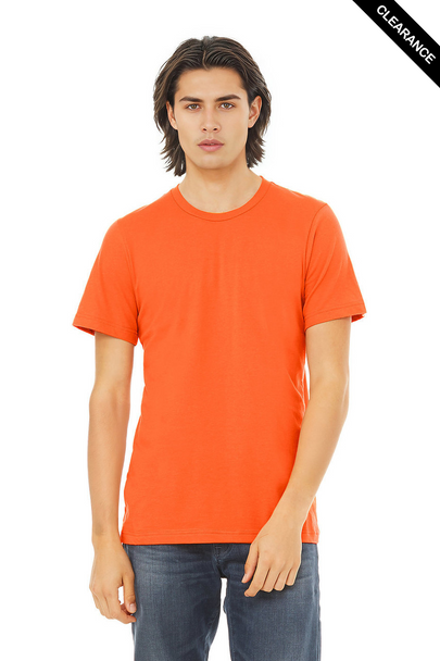 Clearance - Bella+Canvas 3001 Unisex Jersey Short Sleeve Tee | Orange