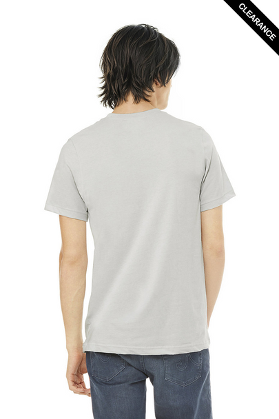 Clearance - Bella+Canvas 3001 Unisex Jersey Short Sleeve Tee | Silver