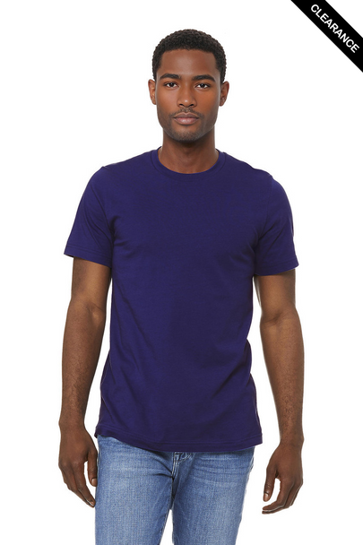 Clearance - Bella+Canvas 3001 Unisex Jersey Short Sleeve Tee | Team Navy