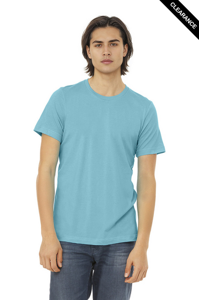 Clearance - Bella+Canvas 3001 Unisex Jersey Short Sleeve Tee | Turquoise