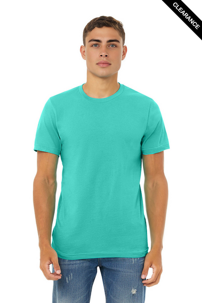 Clearance - Bella+Canvas 3001 Unisex Jersey Short Sleeve Tee | Teal