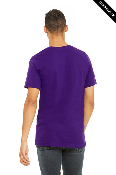 Clearance - Bella+Canvas 3001 Unisex Jersey Short Sleeve Tee | Team Purple