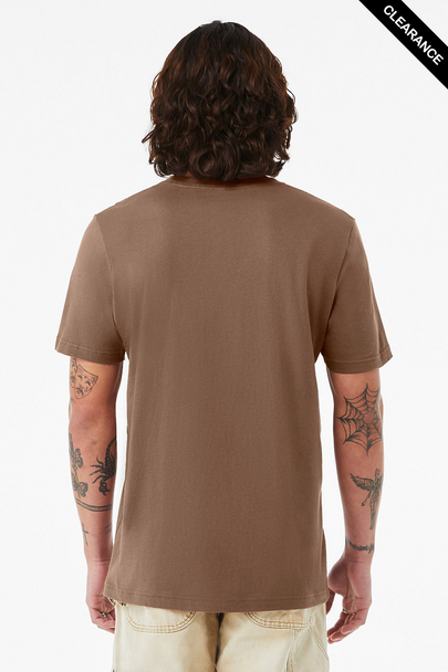 Clearance - Bella+Canvas 3001 Unisex Jersey Short Sleeve Tee | Vintage Brown