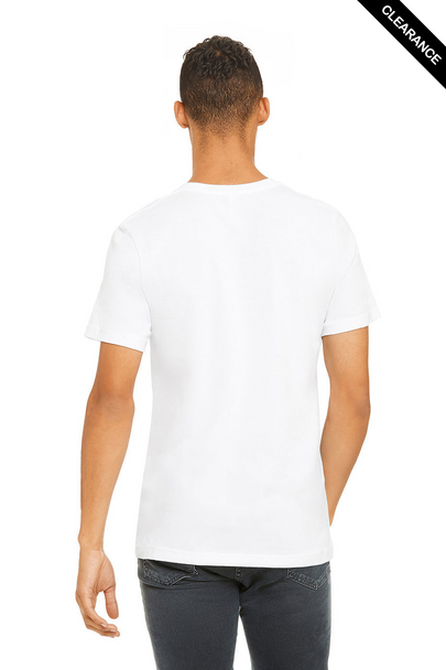 Clearance - Bella+Canvas 3001 Unisex Jersey Short Sleeve Tee | White