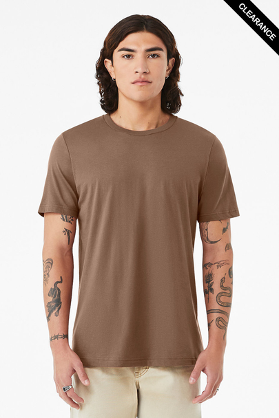Clearance - Bella+Canvas 3001 Unisex Jersey Short Sleeve Tee | Vintage Brown