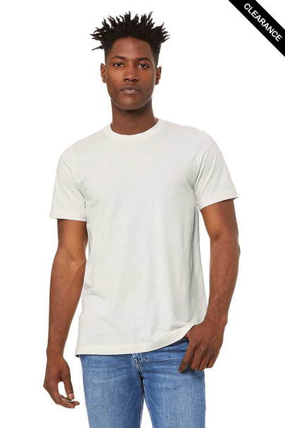 Clearance - Bella+Canvas 3001 Unisex Jersey Short Sleeve Tee | Vintage White