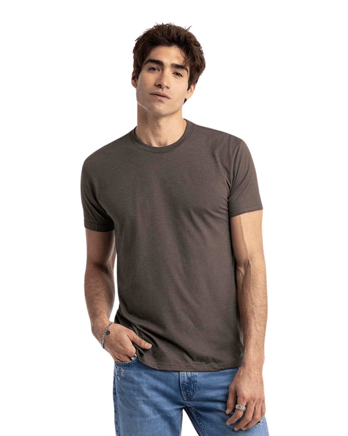 Next level n6210 cvc unisex crewneck tee in espresso