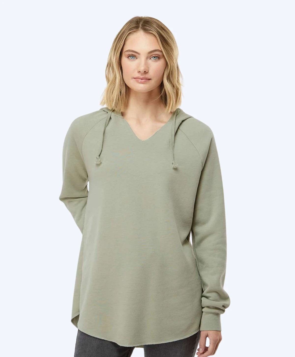 independent trading co women's california wave wash hoodie