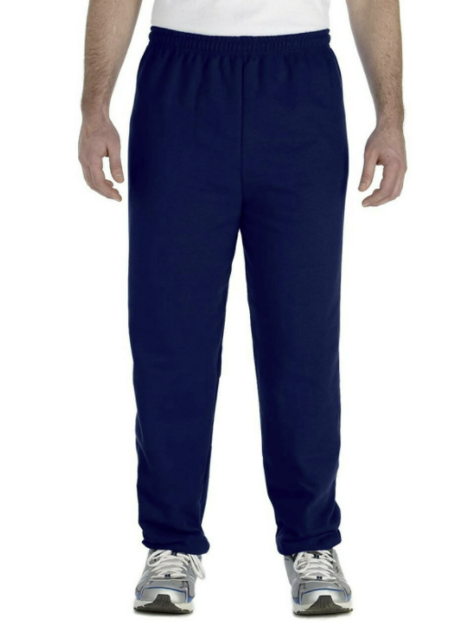 sweatsuit set at t-shirt.ca with gildan g182 sweatpants in navy